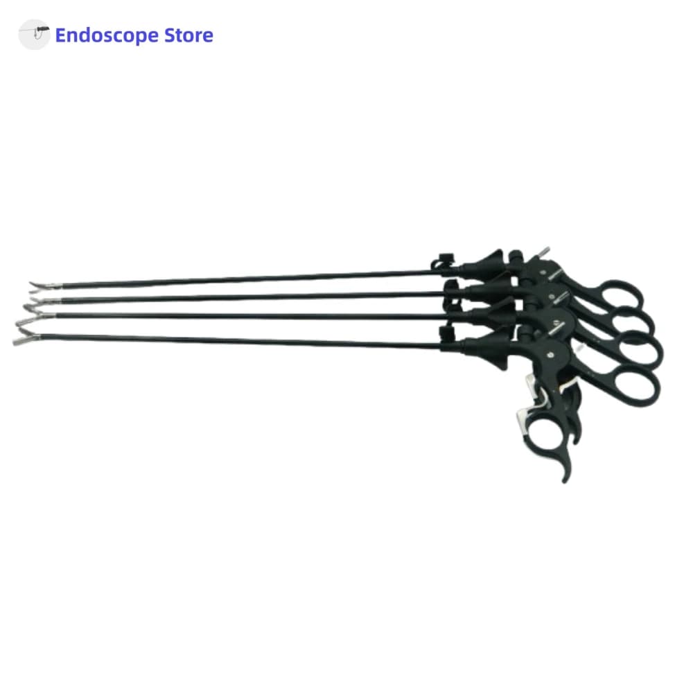 Medical Surgical Φ5mmx330mm Laparoscopic Laparoscope Endoscope Dissect Graspers Forceps Scissors Unipolar Detachable Veterinary