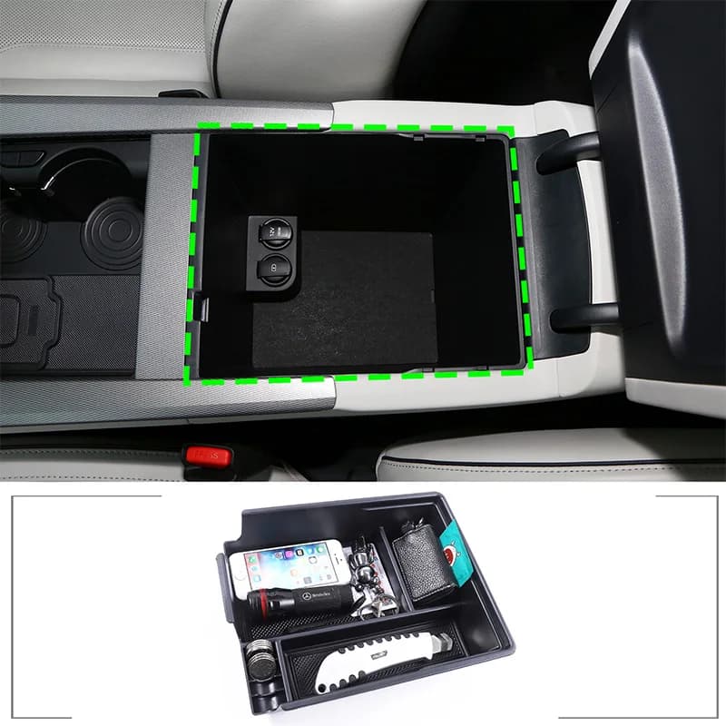 For Hyundai Palisade 2020-2024 Center Console Organizer Tray Insert Accessories Glove Holder Storage Auto Box Armrest Box Storag