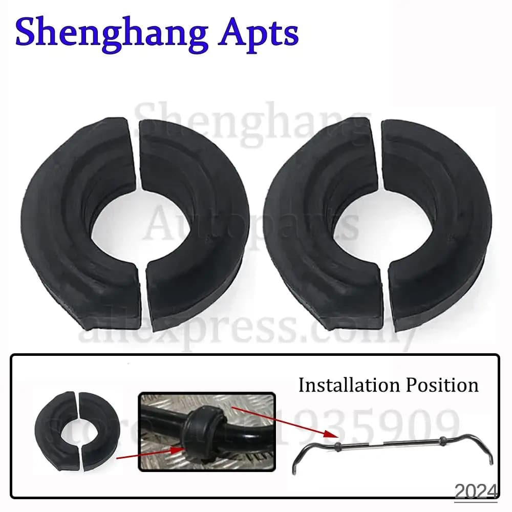 Front Stabilizer Sway Bar Bushing For 4M0411305A 4M0411305 4M0411327 For Audi Q7 4M 3.0TDI 2017-2024