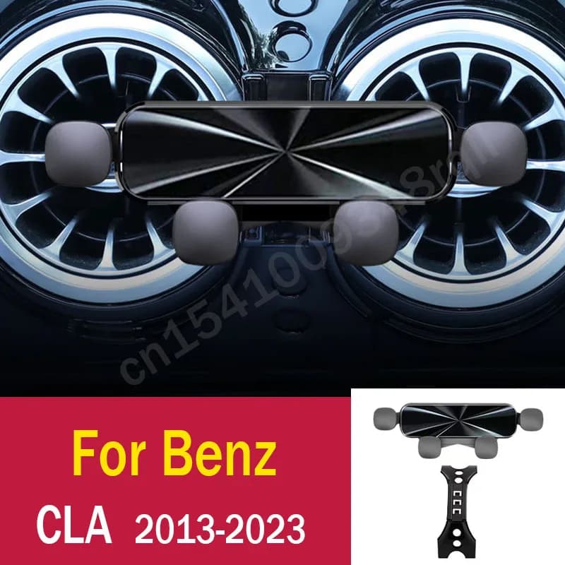 Gravity Car Phone Holder Mobile Cell Phone Support Mount for Mercedes Benz W117 C117 C118 CLA 2013-2023 Accessories