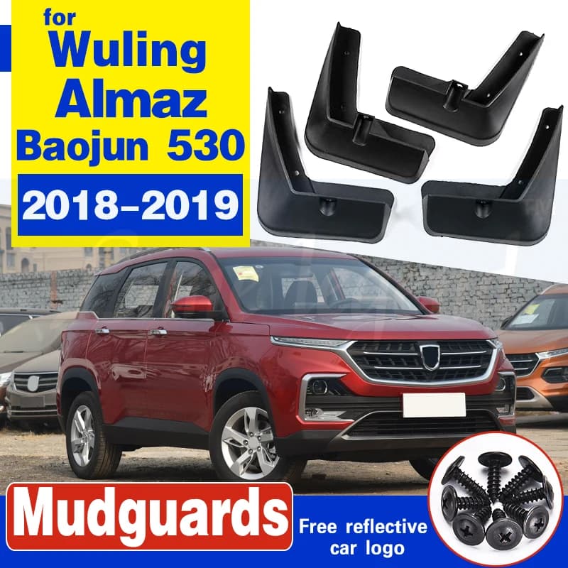 for Wuling Almaz Baojun 530 Chevrolet Captiva MG Hector 2018 2019 Car Mudflap Fender Mud Guard Splash Flap Mudguards Accessories