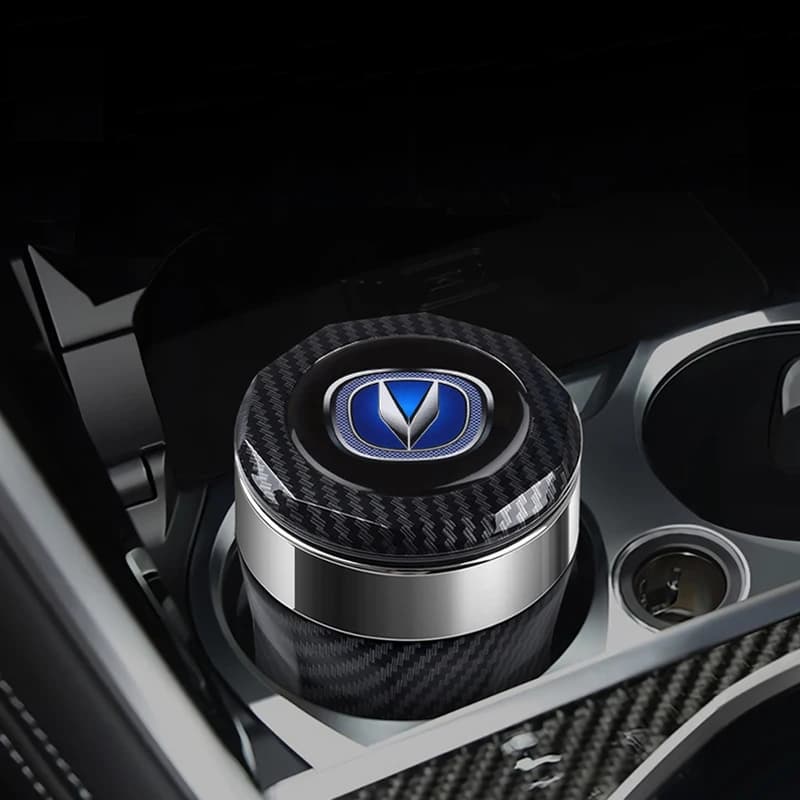 Car Ashtray With Led Lights Creative Personality Car Supplies Changan Eado XT CS35 CS75 CS85 CS95 Car Styling