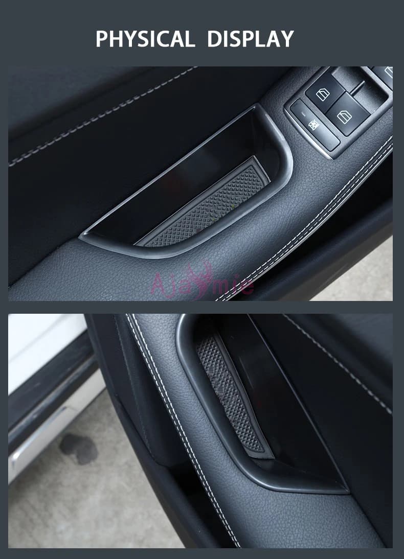 Accessories For Mercedes Benz A CLA GLA Class W176 X156 C117 X117 2013-17 Car Organizer Door Armrest Storage Box Container Tray