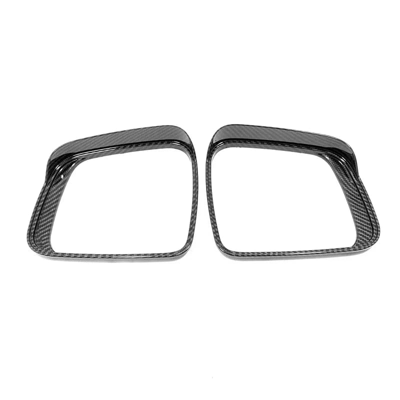 ABS For Jeep Grand Cherokee Accessories 2010-2018 Door Side Wing Rear View Mirror Rain Eyebrow Shield Cover Mirror Visor Shade