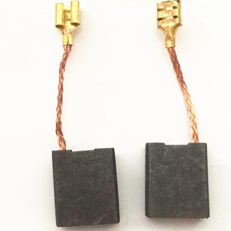 22mm x 16mm x 6mm Motor Carbon Brushes Replacement 7/8" x 5/8" x 15/64"