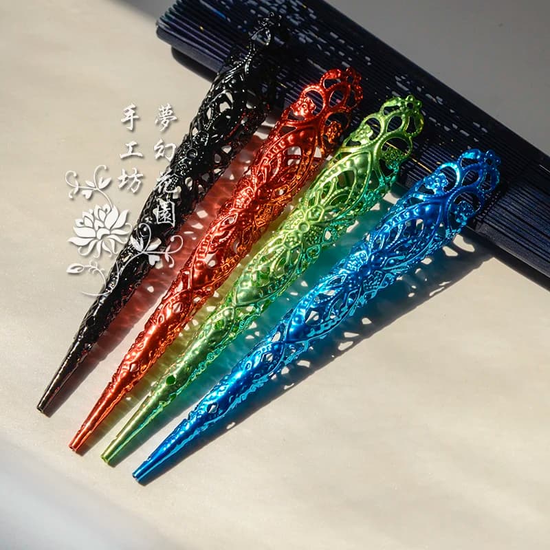 Chinese Long Nails Customized Qing Dynasty Diamond Props Retro Indian Dancing Belly Dance Performance