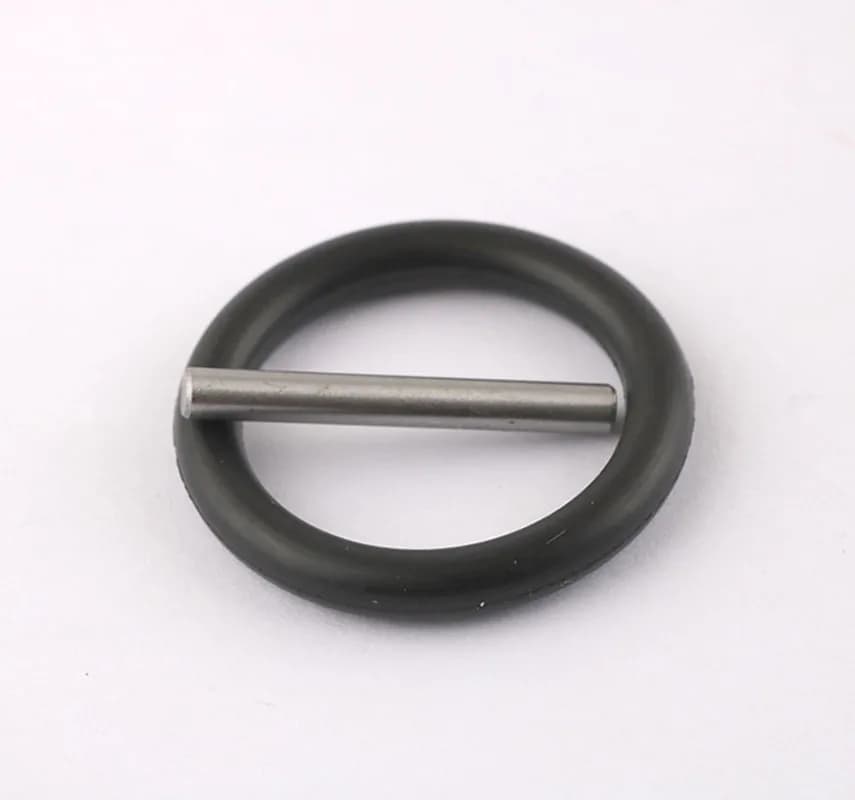 5pcs/set Rubber Sealing Gasket Electric Wrench Air Gun 1/2 Socket Stainless Steel Cylindrical Clip Pin Apron O Ring