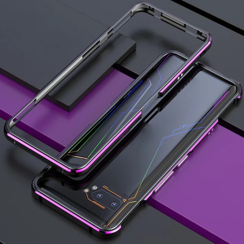 Metal Bumper For Asus Rog Phone 3 III ZS661KS Case Aluminum Alloy Frame Protective Cover For Asus ROG Phone3 Rog3 Phone Bumper