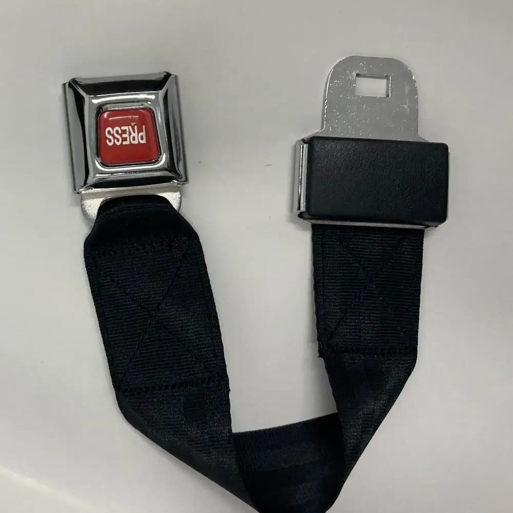 SEAT BELT EXTENDER Add 16' Black Color for GM GMC FORD Car SeatBelt Black Color 7-12 Days Arrive USA/AU/UK