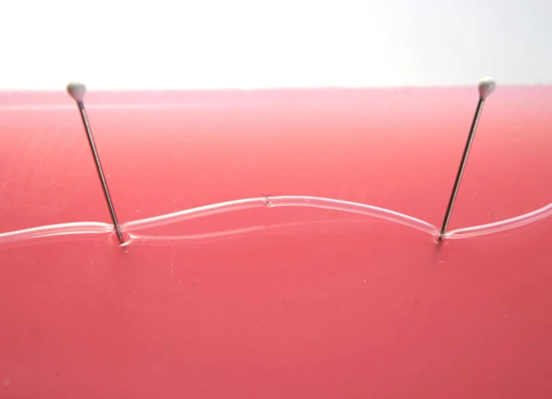 1mm 2mm microsurgery suture training simulation blood vessel ultra-thin neurosurgery hand surgery