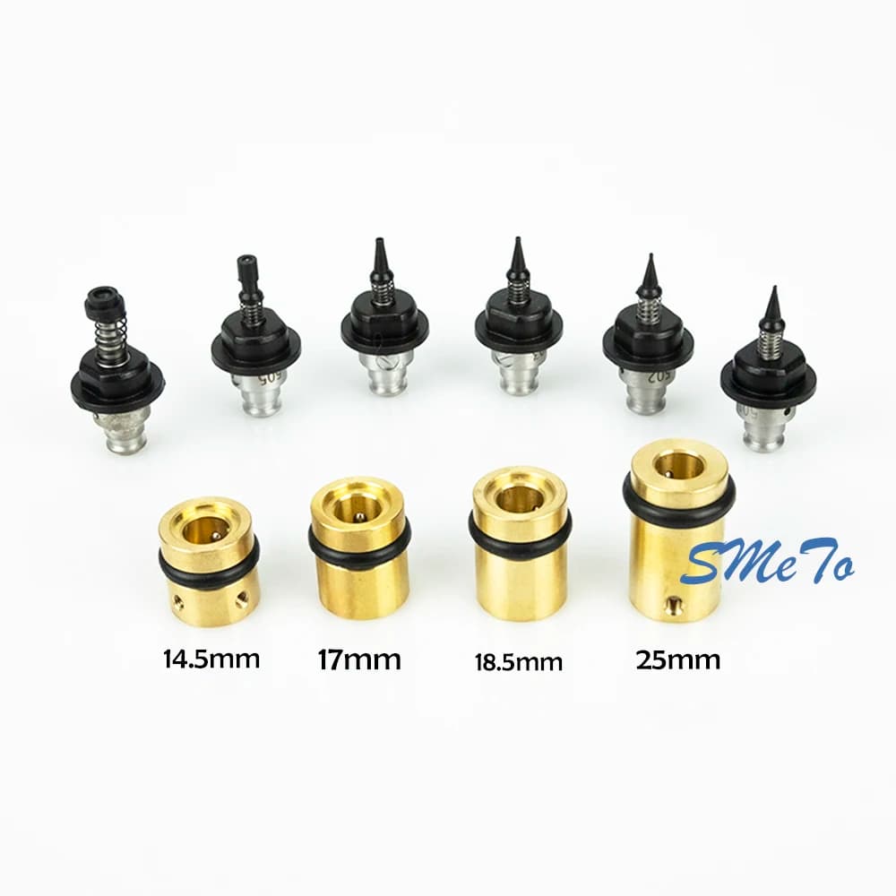 SMT Juki Nozzle Holder Rotary Joint SMT Connector SMT Spare Parts Nozzle Holder 14.5mm 17mm 18.5mm 25mm For JUKI Machine Nozzle