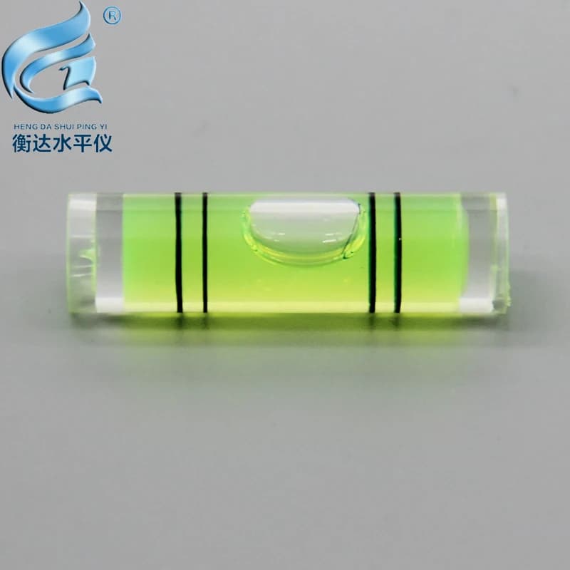 100pcs 9.5*34mm Spirit level Bubble Plastic Mini Level level measurement instrument Round level bubble