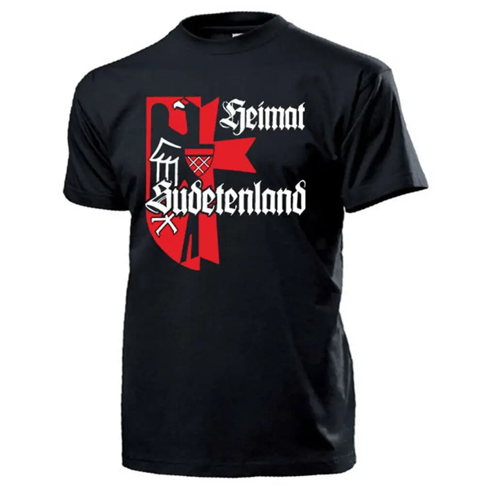 Homeland The Sudeten. Germans Eagle Crest T-Shirt. Summer Cotton Short Sleeve O-Neck Mens T Shirt New S-3XL