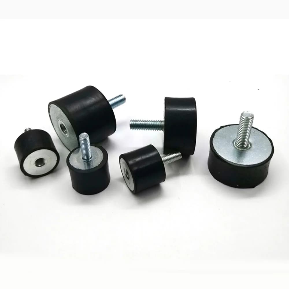 1PCS VD Type Rubber  Shock Absorber with Inner and OuterwiresAnti Vibrat M3 M4 M5 M6 M8 Shock Mounts Dia 8/10/15/20/25/30/40mm
