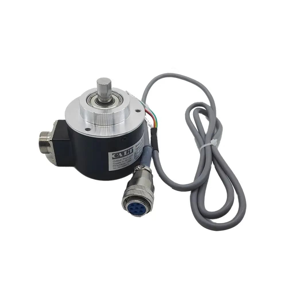 58mm Outer Diameter CALT 1000ppr 5 Vdc line driver optical incremental IP65 waterproof mechanical rotary encoder