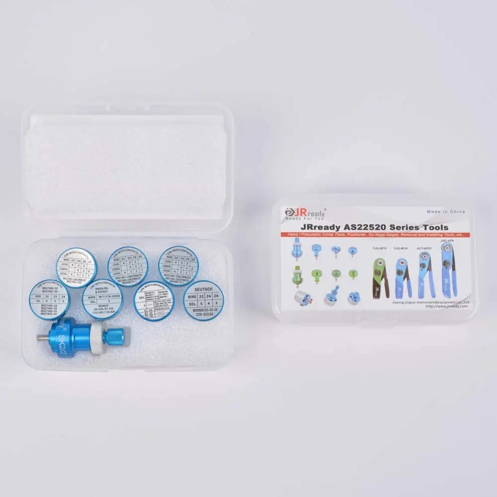 JRready Positioner Kit ST5114 7 K Series, Adjustable Positioner Works With M22520/2-01 Standard Crimping Tools