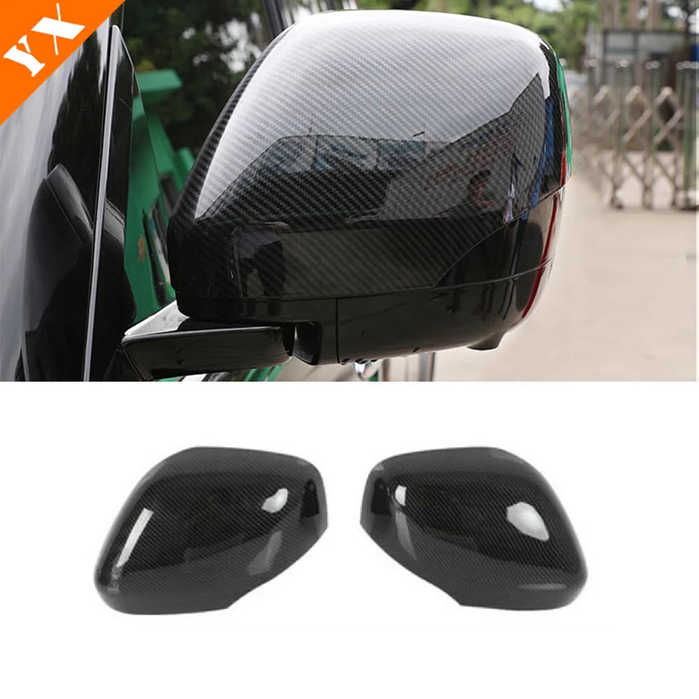 For NIssan Patrol Armada Y62 Accessories 2017 2018 ABS Chrome Exterior Car Rearview Mirror Cover Decoration Cover Trim