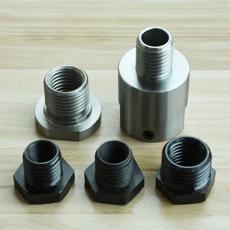 Lathe Screw Thread Spindle Adapter 1” × 8TPI / M33 X 3.5 to M18 X 2.5 Thread Chuck Insert Adapter Wood Turning Tool Accessories