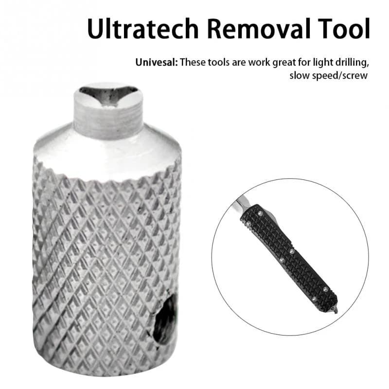 Triangle Stainless Screwdriver For Microtech Ultratech UT UTX-85 Knife Handle Screw Removal Tool Combat Troodon Dirac Tachyon