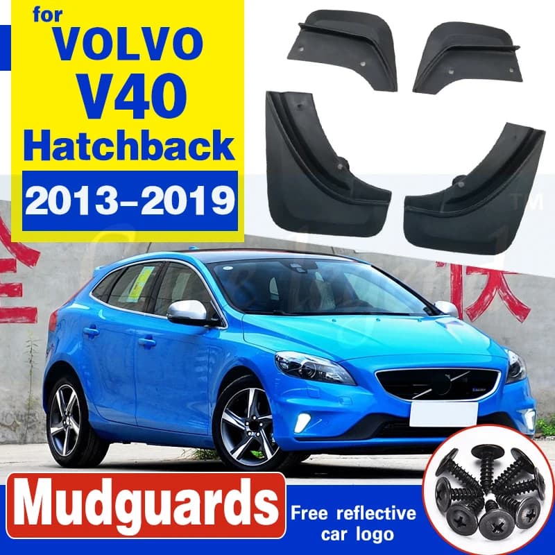 Mudguar For VOLVO V40 Hatchback 2013-2019 2014 2015 2016 2017 2018 Car Mud Flap Mudflaps Splash Guards Mud Flap Mudguards Fender