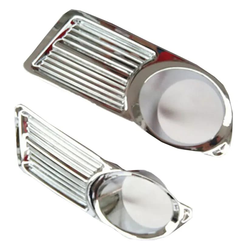 Chrome Front Rear Fog Light Lamp Cover for Nissan Almera G11 G15 2012 2014 2015 2017 2018 And Rear Brake Light Car Accessories