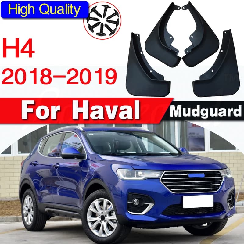 Mud Flaps For Great Wall Haval H4 2018 2019 Front Rear Fender Guard Splash Mudguards Car Accessories 4PCS
