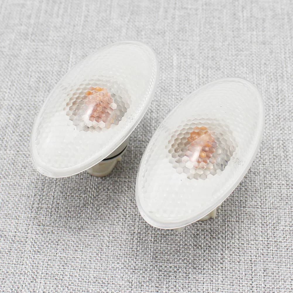 KUMMYY 2PCS Turn Signal Side Marker Lamp Light hoods fit for Suzuki Swift Grand Vitara Splash SX4 Agila 36410-63J00