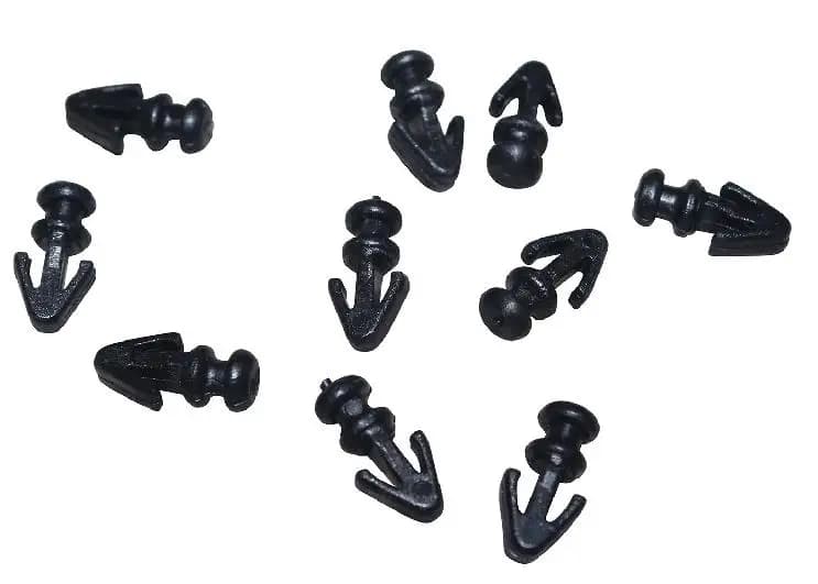 10pcs Floor Carpet Mat Clips Twist Lock With Washers For FORD MONDEO MK3 III 2004-2012