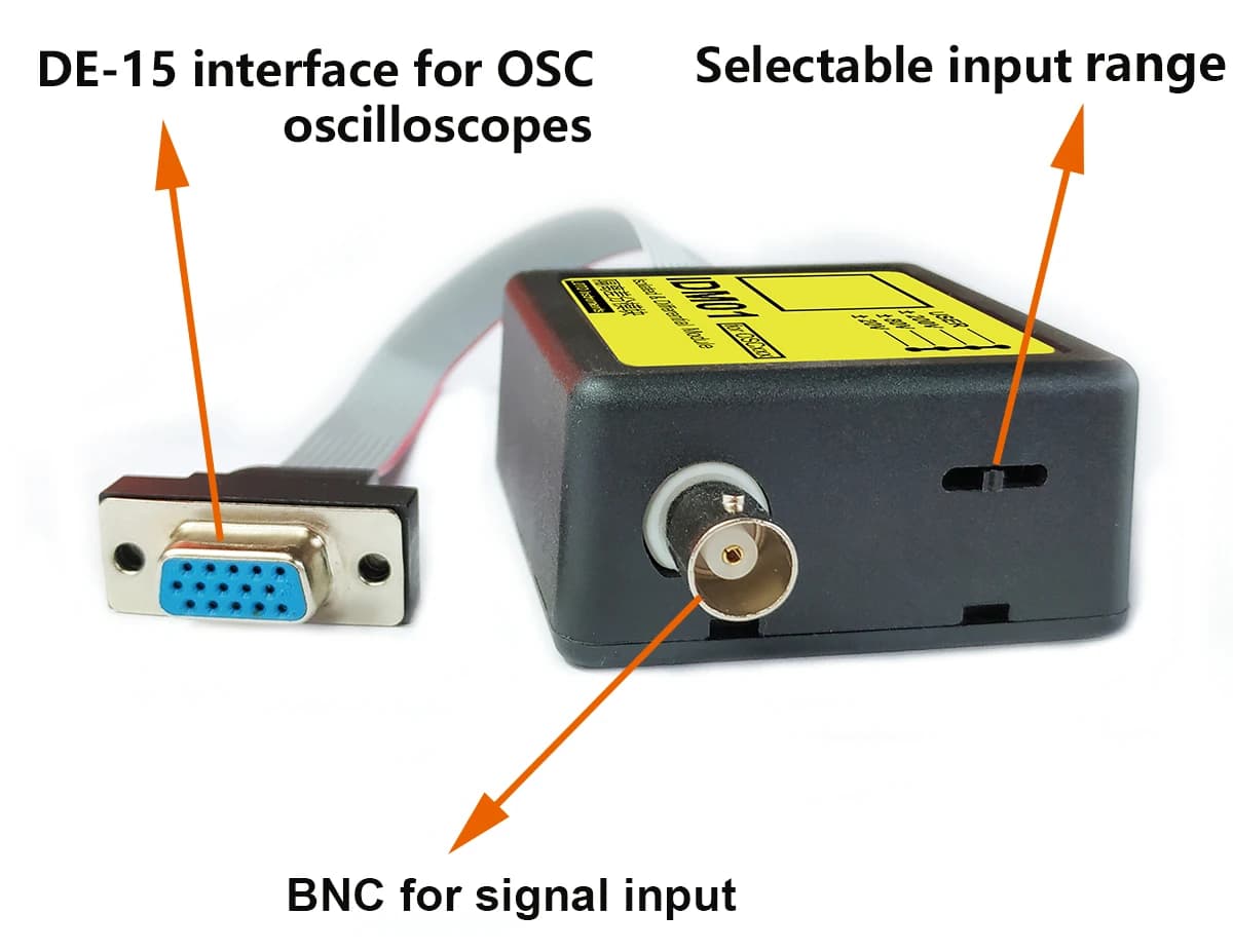 IDM02, LOTO Oscilloscope Differential Isolation Module, Voltage Protection, 800V Safe
