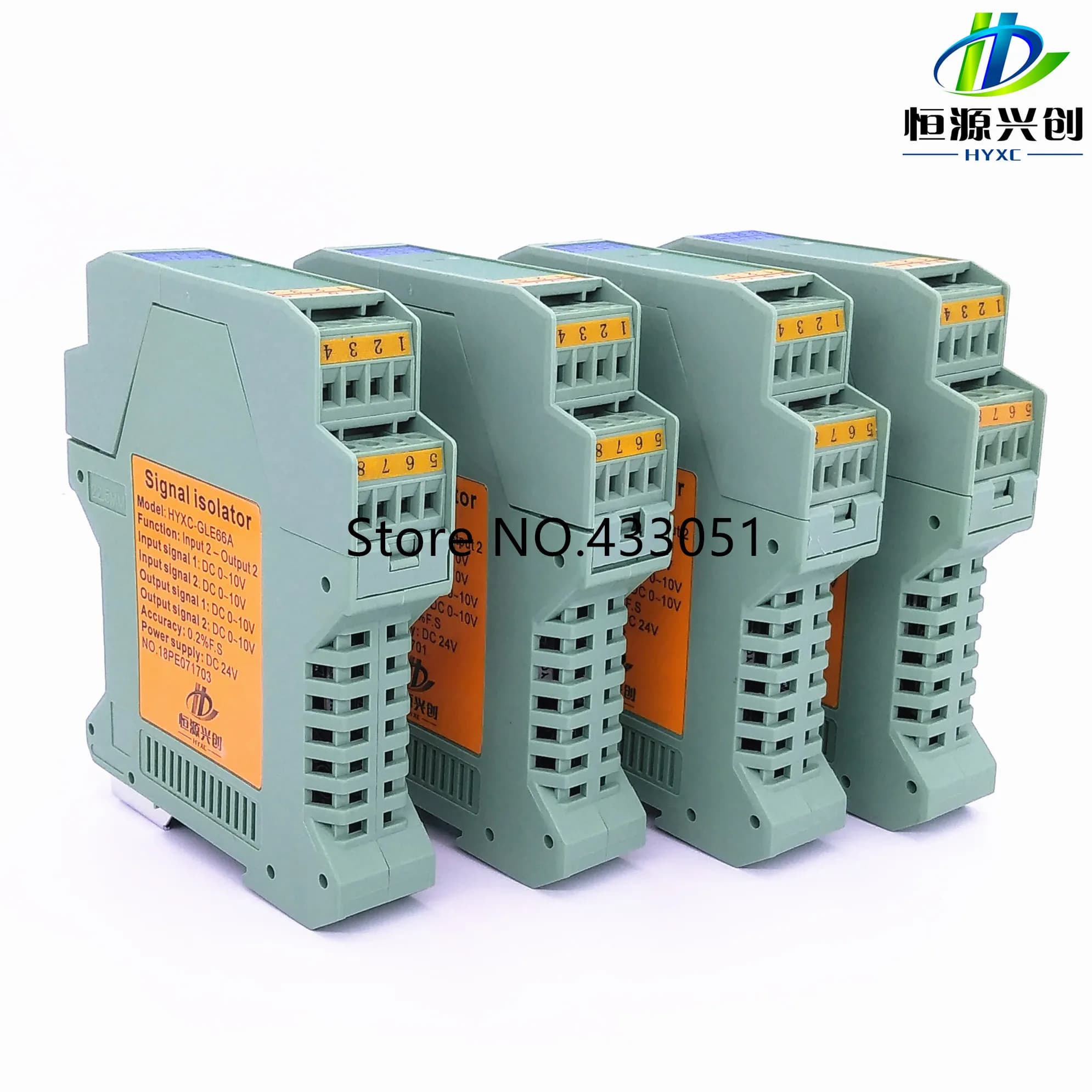 Signal Isolation Transmitter Current, Voltage Transmitter Multiple Input, Multiple Output 4-20mA, 0-5V, 0-10V