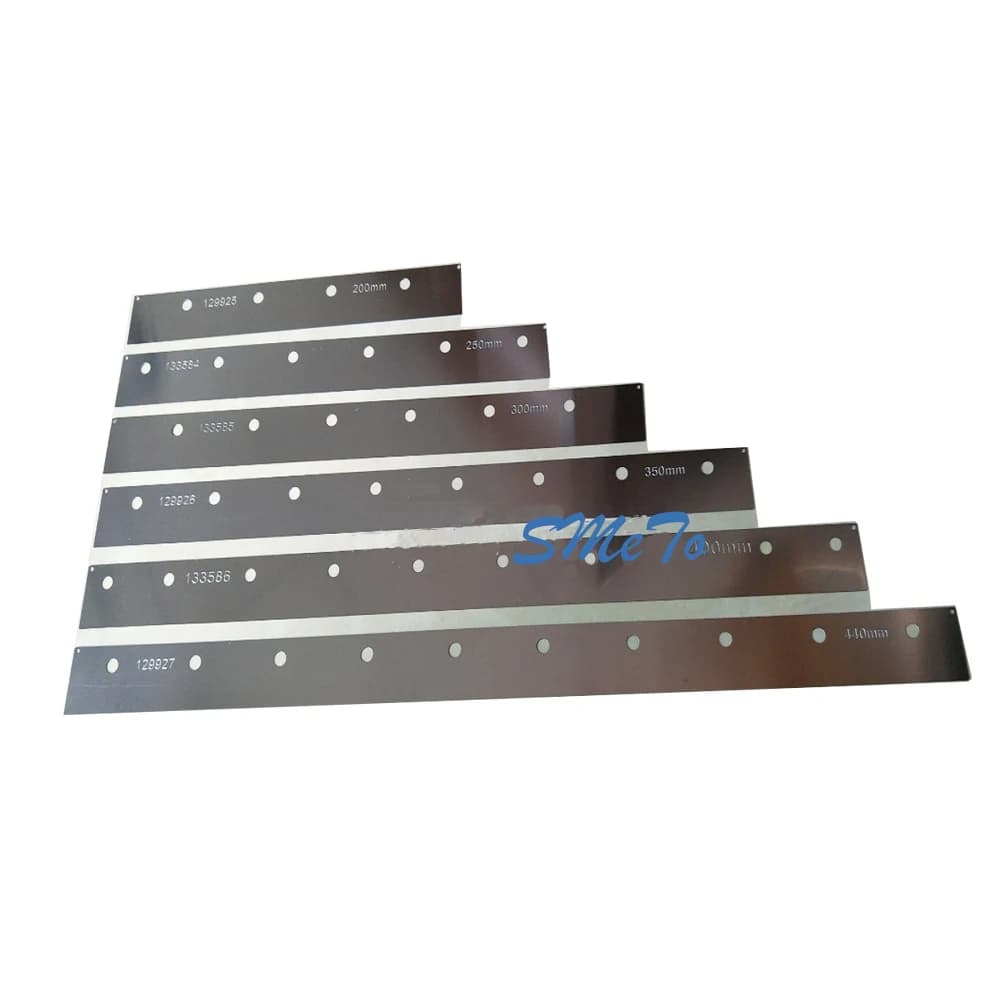 1 pair DEK Printing Machine Scraper 200mm/250mm/300/350/400/440mm DEK printer machine press blade