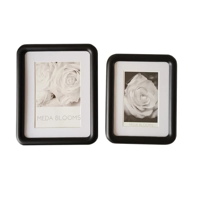 Modern Minimalist Black Photo Frame, Creative Decoration Desktop Picture Frame