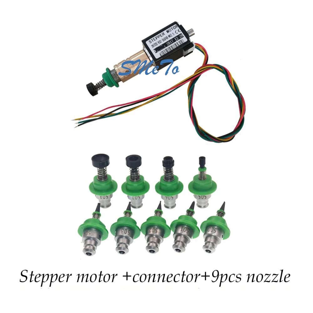 JUKI Stepper Motor SMT DIY Mountor Connector For Juki 500 501 502 506 508 Nozzle SMT Pick And Place Machine