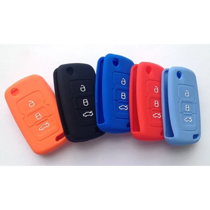 Remote Car Key Case Silicone Cover For Geely Emgrand EC7 EU7 GC5 GC6 EC8 EC718 EC715 Global Hawk GX7 Key Holder Car Accessories
