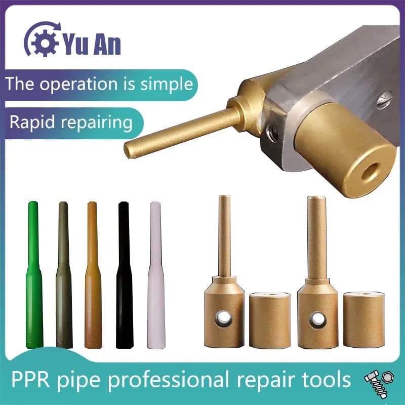 Hot Melt Machine PPR Pipe Professional Repair Tools  Hot Melt Welding Mould PERT Repair Glue Rod