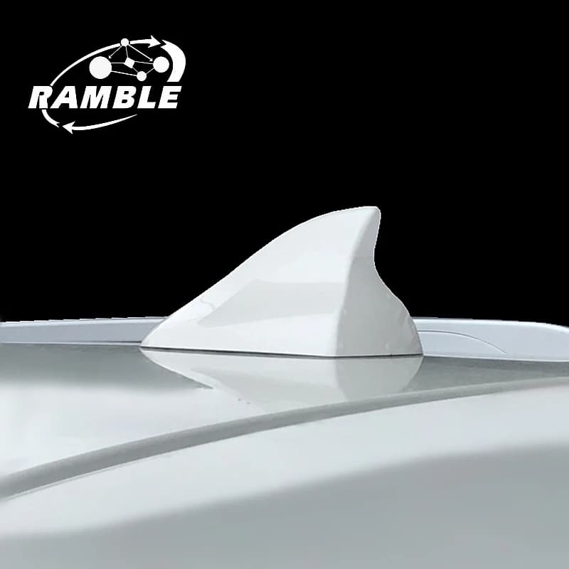 Ramble For Peugeot 2008, 3008, 4008 and 5008 Car Shark Fin Antenna, Car Roof Modification Aerials, Black Pearl White Gray Red