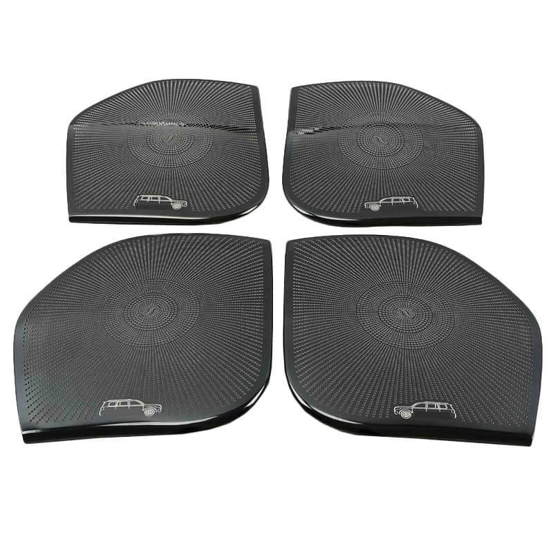 4PCS/set Car Door Speaker Cover Trim for Toyota Land Cruiser 200 LC200 Fj200 2010 2011 2012 2013 2014 2015 2016 2017 2018