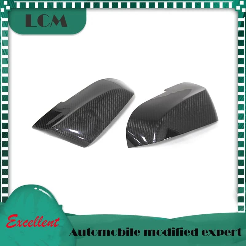 12-19 For BMW For 1 2 3 4 X Series F20 F21 F22 F23 F30 F35 F34 F32 F33 F36 E84 I3 F87 M2 ABS+Wet Carbon Fiber Side Mirror Cover