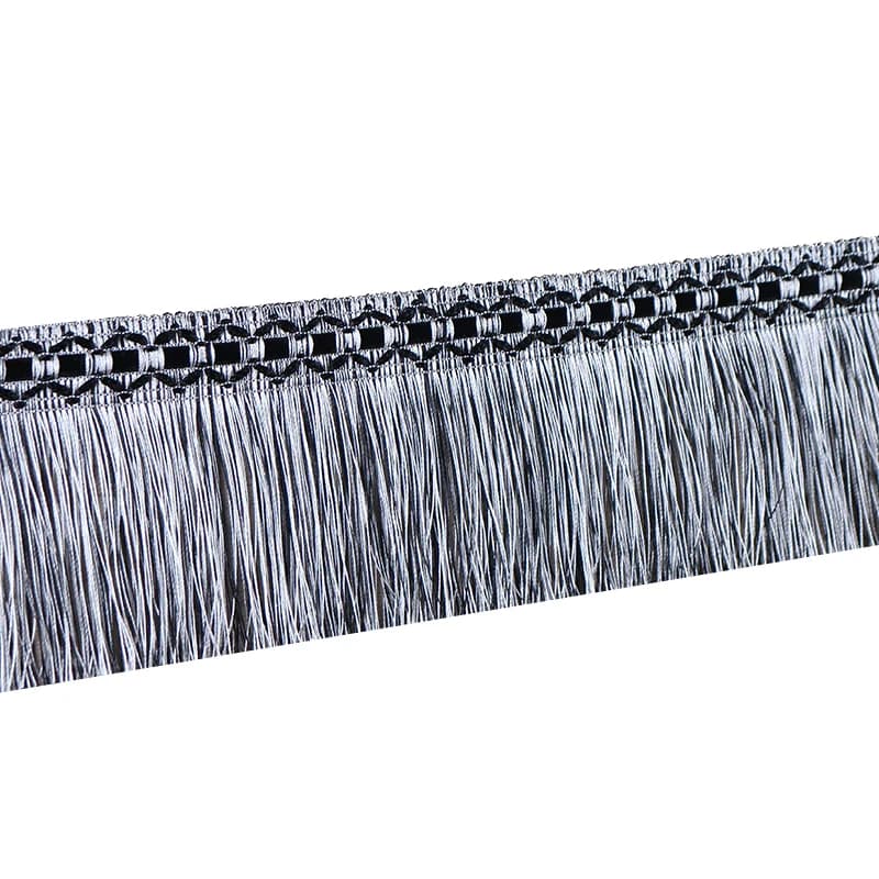 12m Long Fringe Tassel Lace Trim Embroidery for Clothing Sewing Curtain Accessories Fringes Ribbon Decoration Tassels Trimmings