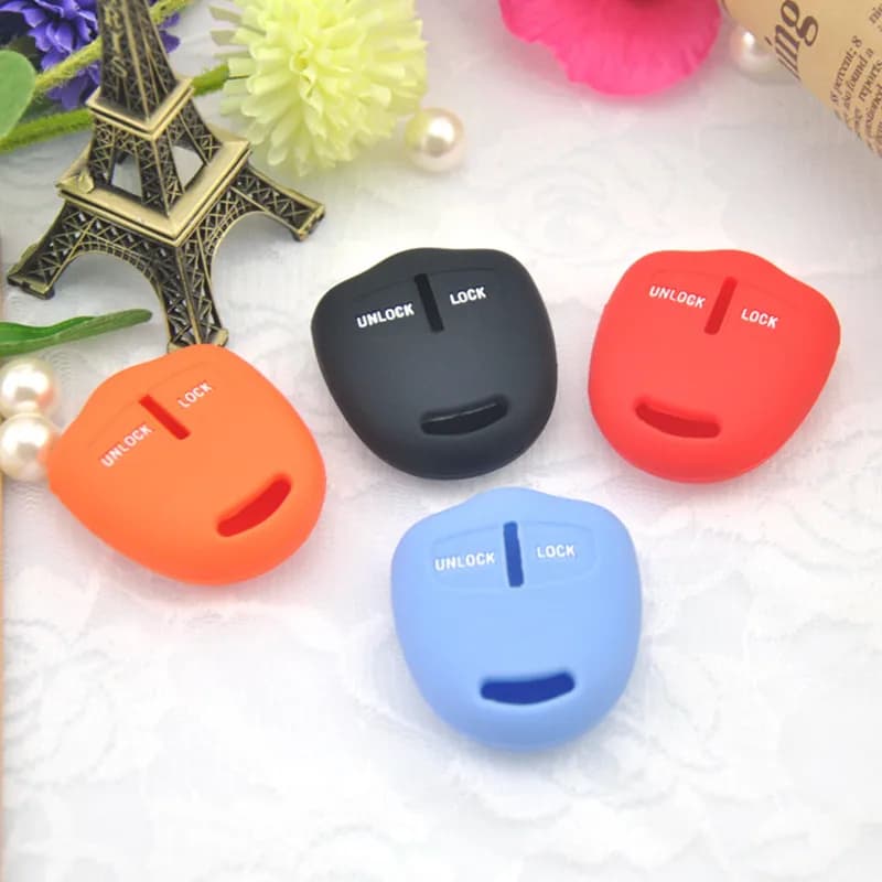 Silicone Remote Car Key Cover Case Car Styling For Mitsubishi ASX Outlander Colt Lancer EX Grandis Pajero Sport Car Accessories