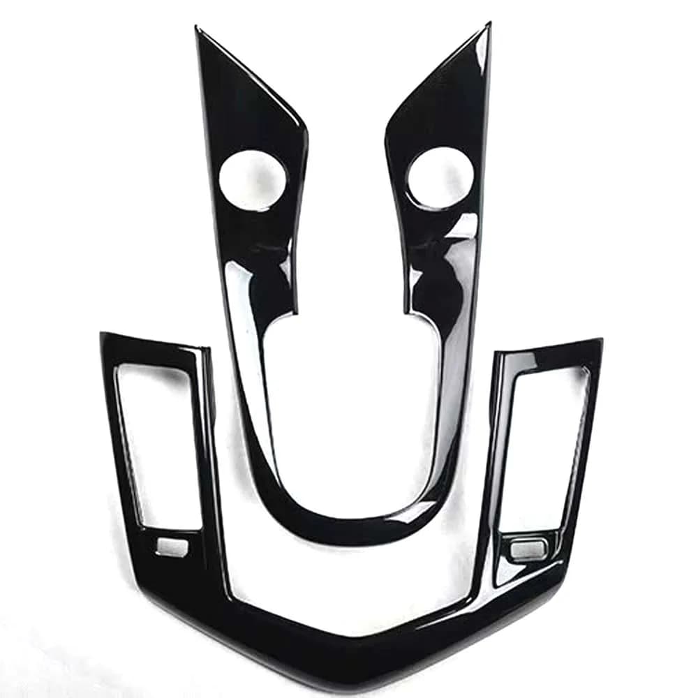 2Pcs/set Car Central Console Frame Cover Stickers For Chevrolet Cruze 2009-2013 2015 MT Auto Accessory