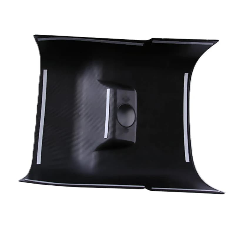 2018 2019 For Volvo XC60 accessories ABS Carbon fibre Car Rear/Back Row Guard Kicking Frame Panel Decoration Cover Trim