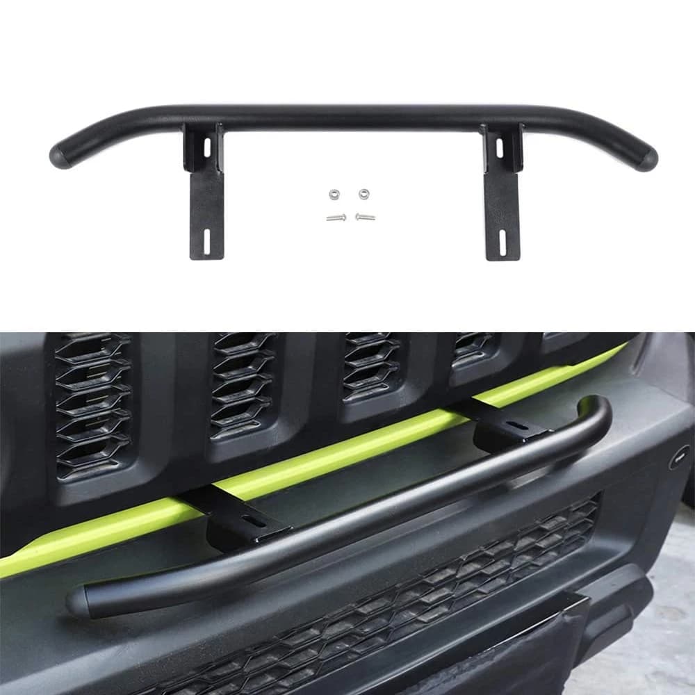 Car Led Light Bar Mounting Bracket for Suzuki Jimny JB64 JB74 2019-2024 Front Bumper Grills Spotlight Mount Holder Accessories