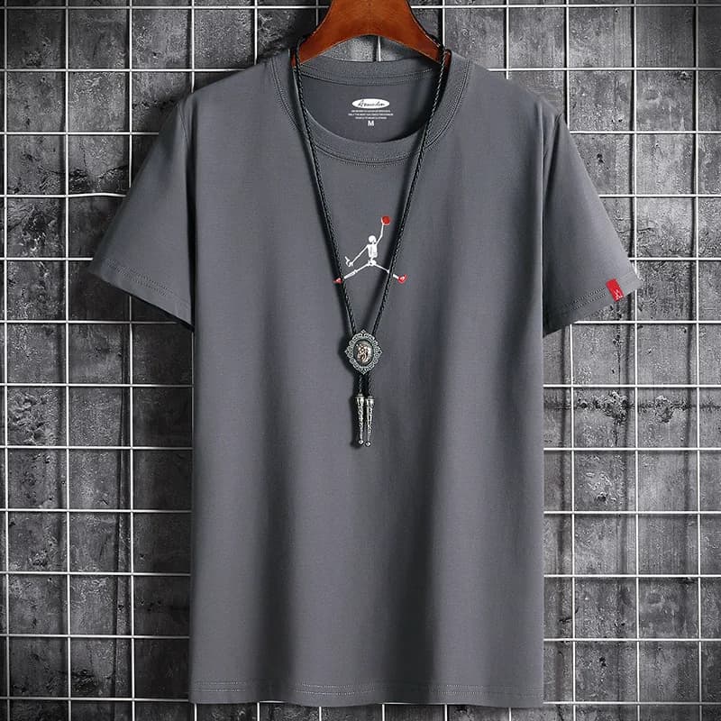 2022 T Shirt for Men Clothing Summer Goth Oversized Manga Hip Hop Running Tshirts Men Streetwear Harajuku Gym Clothing Tee Shirt