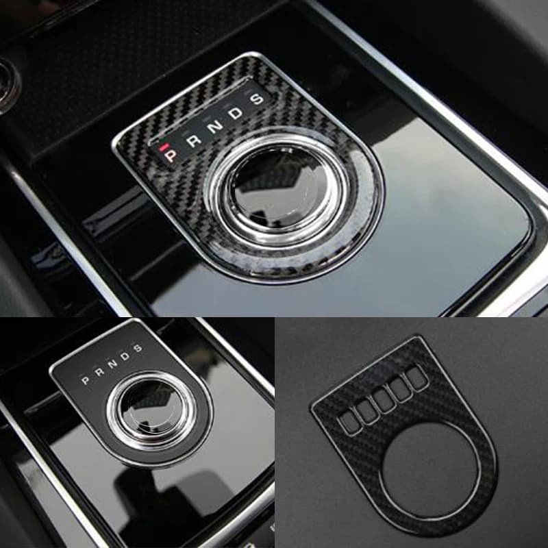 ABS Chrome Gear Shift Box Control Button Panel Cover Trim Car-Styling For Jaguar XF XE XFL F-PACE 2016 2017 2018 accessories