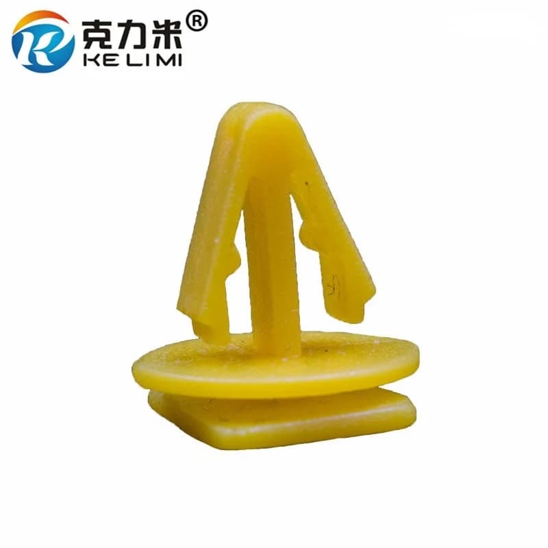 50Pcs Square Head Plastic Rivet Car Interior Door Card Mounting Clips Trim Panel Cover Fastener