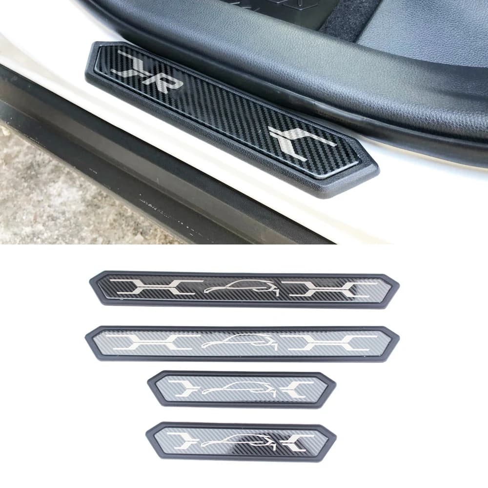 Car Styling For Toyota RAV4 RAV 4 XA50 2019 2020 Accessories Stainless Steel Outer Door Sill Protector Pedal Scuff Plate Cover