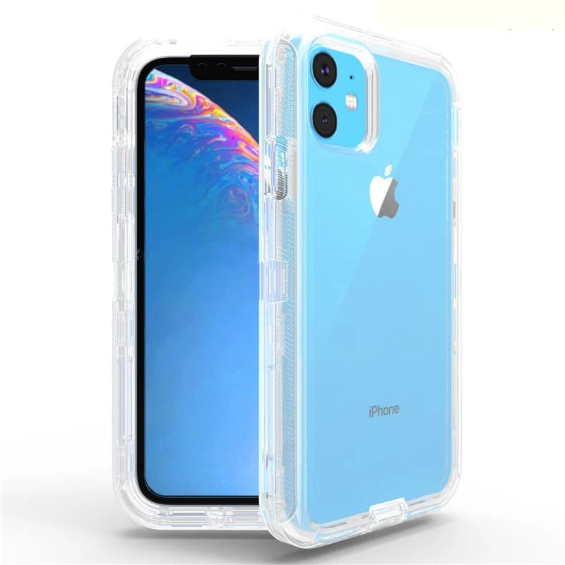 Defender Case for iPhone  16 15 13 14 11 12 pro Max Mini Shockproof Cover for iPhone 6 6S 7 8 Plus X XS Max XR Rubber Heavy Case