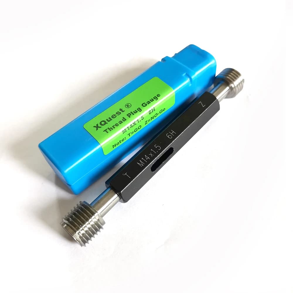Right hand 6h thread plug gauge M14 Metric Fine Internal Thread plug gage M14X2 M14X1.5 M14X1.25 M14X1 M14X0.75 M14X0.5