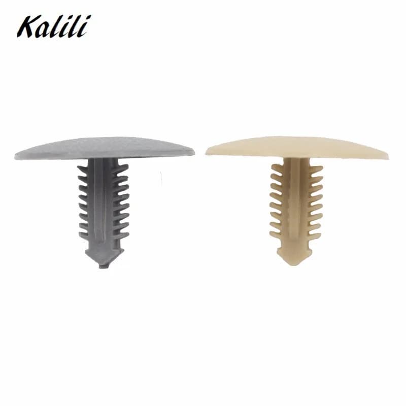 Auto Roof Liner Trunk Lining Fastener Retainer Rivet Trim Gray/Brown Car Ceiling Cover Snaps Plastic Clips for Vehicle Interior